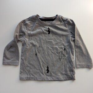 Cat & Jack lightning bolt tee